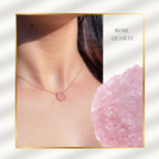 Love & Touch – Rose Quartz Necklace
