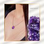 Peace & Touch – Amethyst Necklace