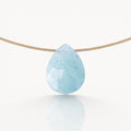 Balance & Touch – Aquamarine Necklace