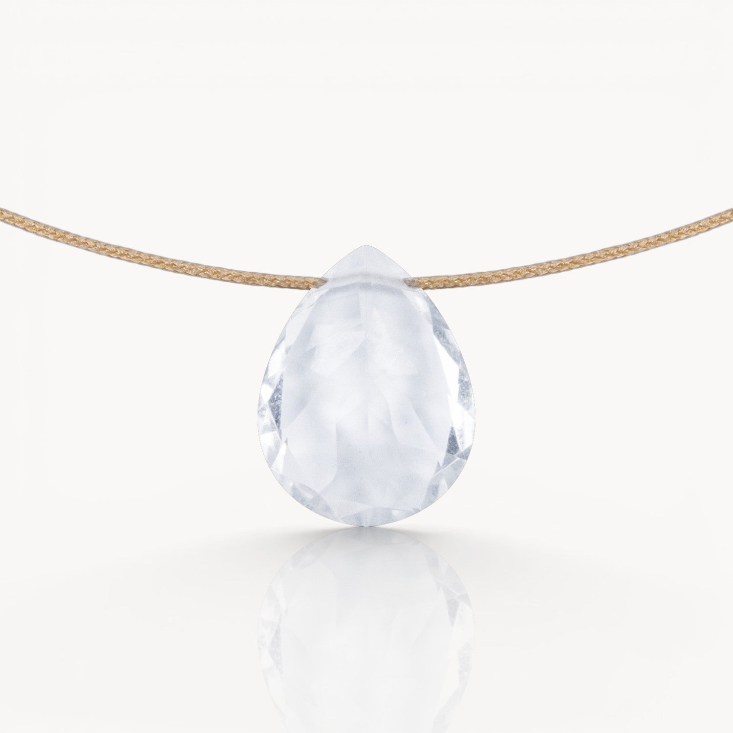 Healing & Touch – Clear Quartz Necklace