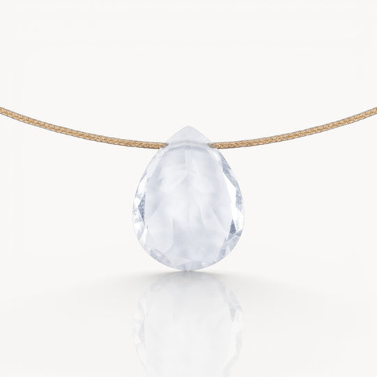 Healing & Touch – Clear Quartz Necklace