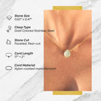 Balance & Touch – Aquamarine Necklace