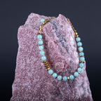 Fresh Start Moment – Amazonite Bracelet (Gold Version)