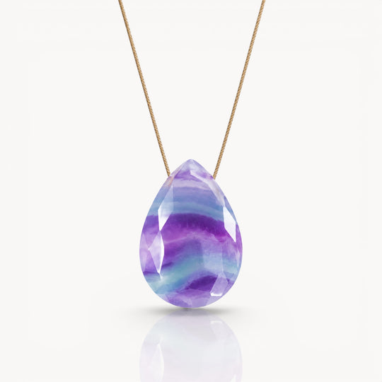 Focus & Touch – Fluorite Necklace