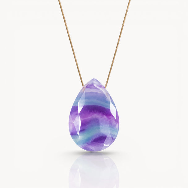 Focus & Touch – Fluorite Necklace