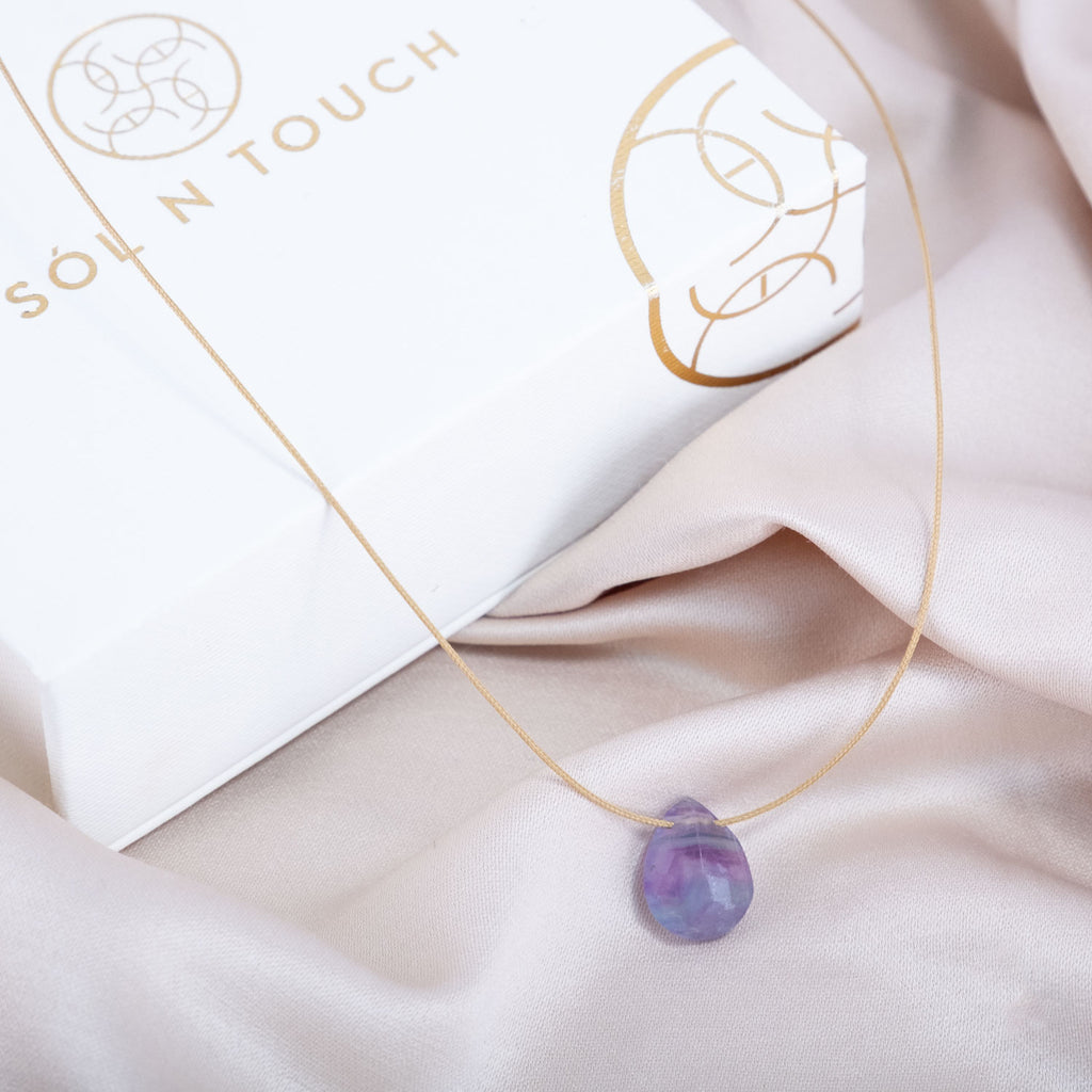 Focus & Touch – Fluorite Necklace