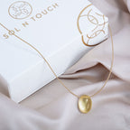 Gemini Zodiac & Touch – Citrine Necklace