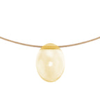 Gemini Zodiac & Touch – Citrine Necklace