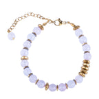 Heart Opening Moment – Rose Quartz Necklace Bracelet (Gold Version)