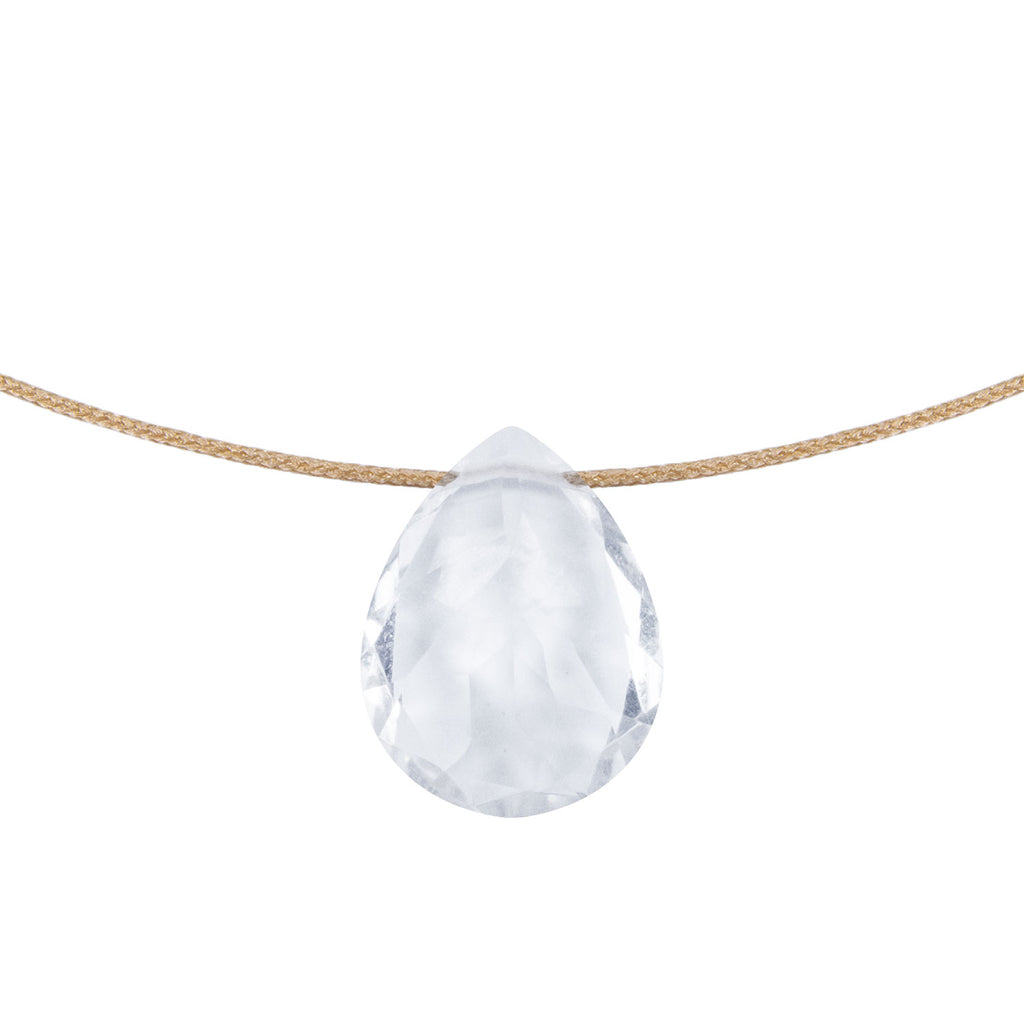 Healing & Touch – Clear Quartz Necklace