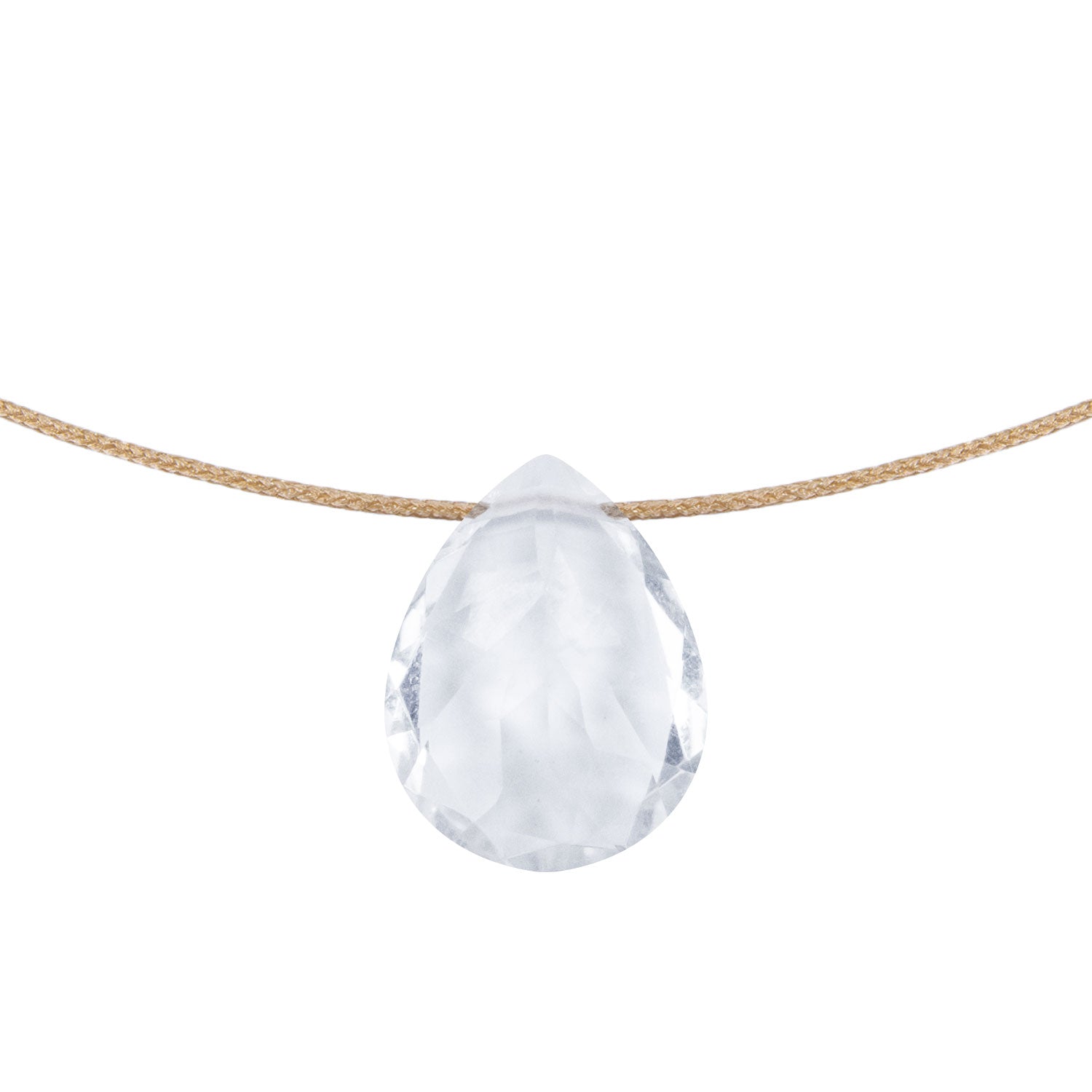 Healing & Touch – Clear Quartz Necklace