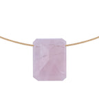 Heart Chakra & Touch – Rose Quartz Necklace