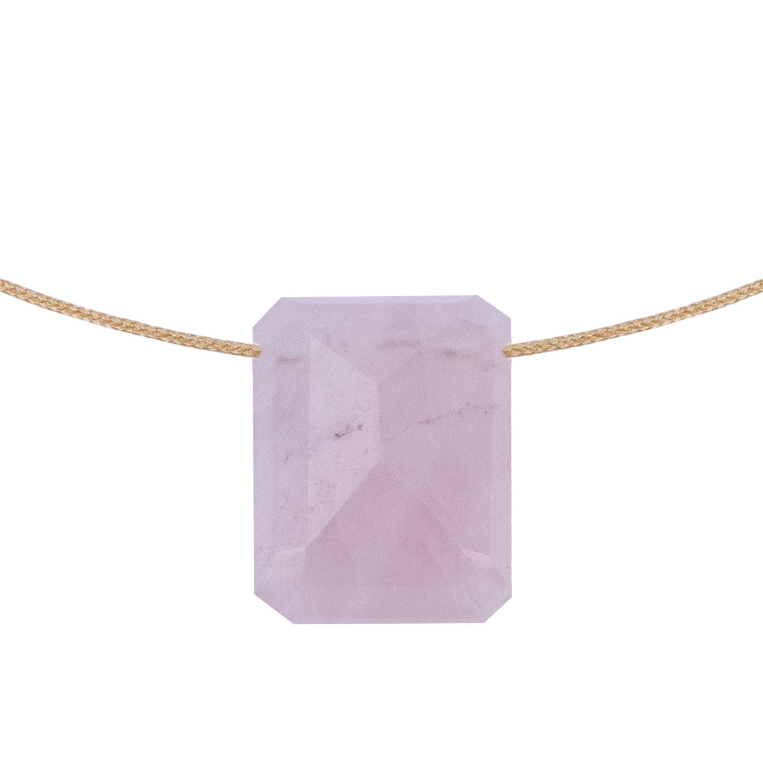 Heart Chakra & Touch – Rose Quartz Necklace