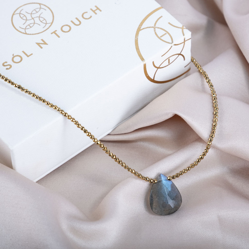 Hidden Light – Labradorite Necklace