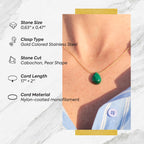 Abundance & Touch – Malachite Necklace