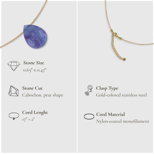 Clarity & Touch – Fluorite Necklace