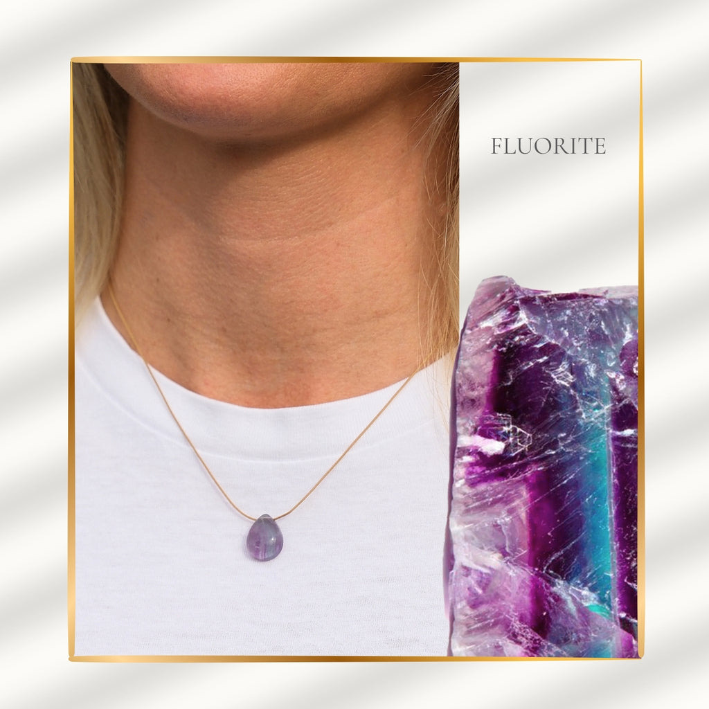 Clarity & Touch – Fluorite Necklace