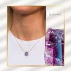 Clarity & Touch – Fluorite Necklace