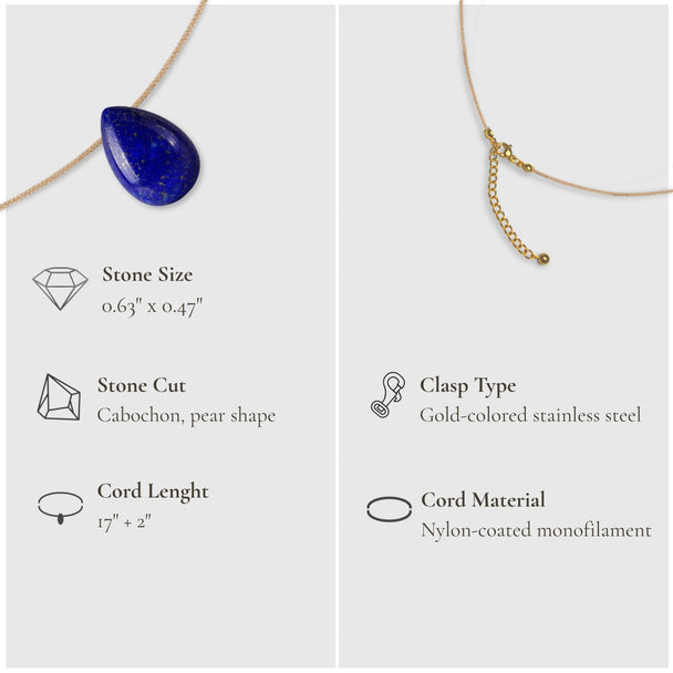 Creativity & Touch – Lapis Lazuli Necklace