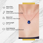 Creativity & Touch – Lapis Lazuli Necklace