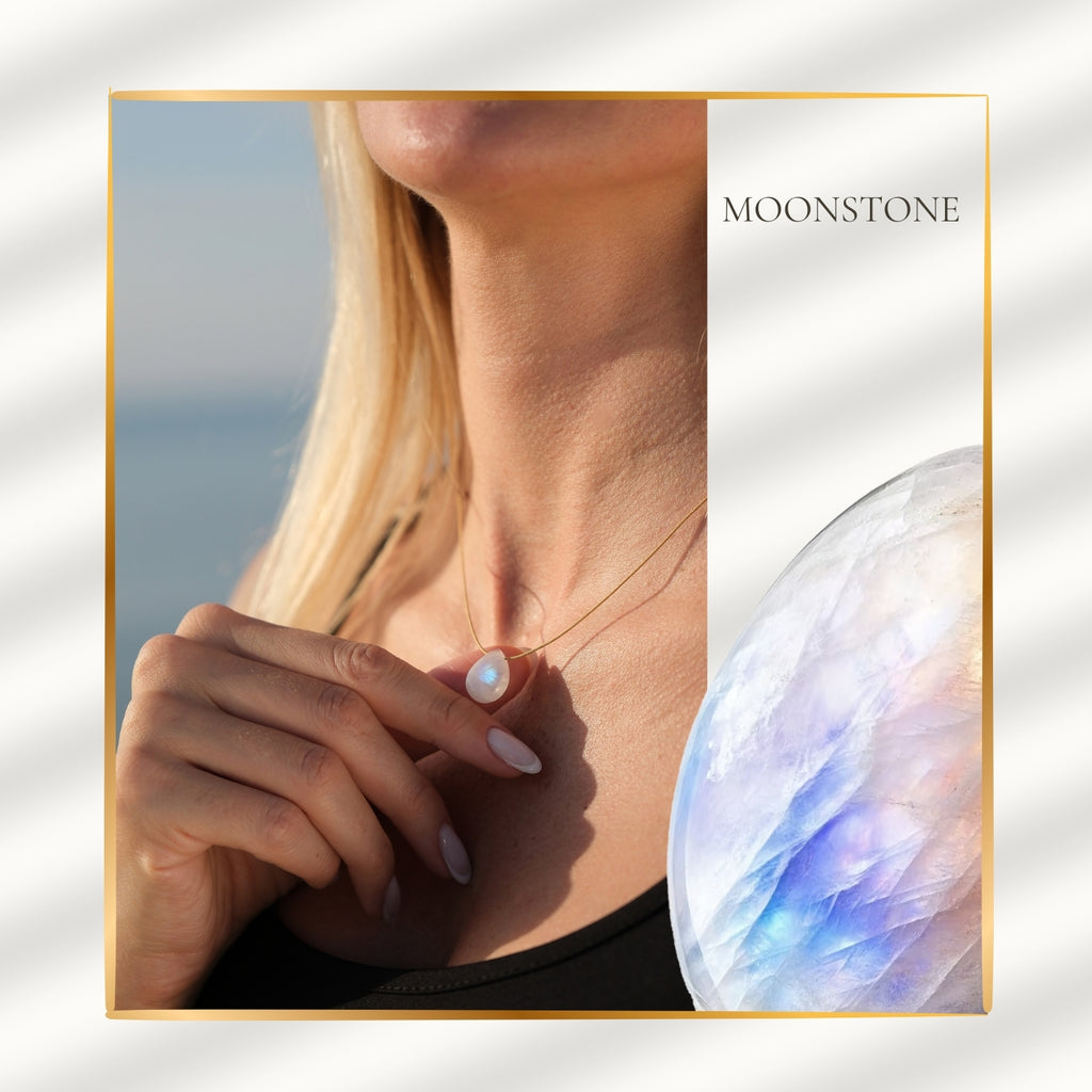 Feminine Energy & Touch – Moonstone Necklace