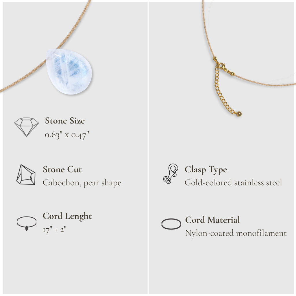 Feminine Energy & Touch – Moonstone Necklace