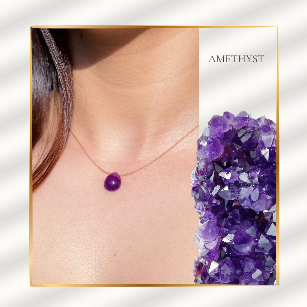 Intuition & Touch – Amethyst Necklace