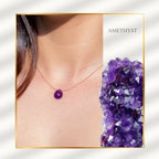 Intuition & Touch – Amethyst Necklace