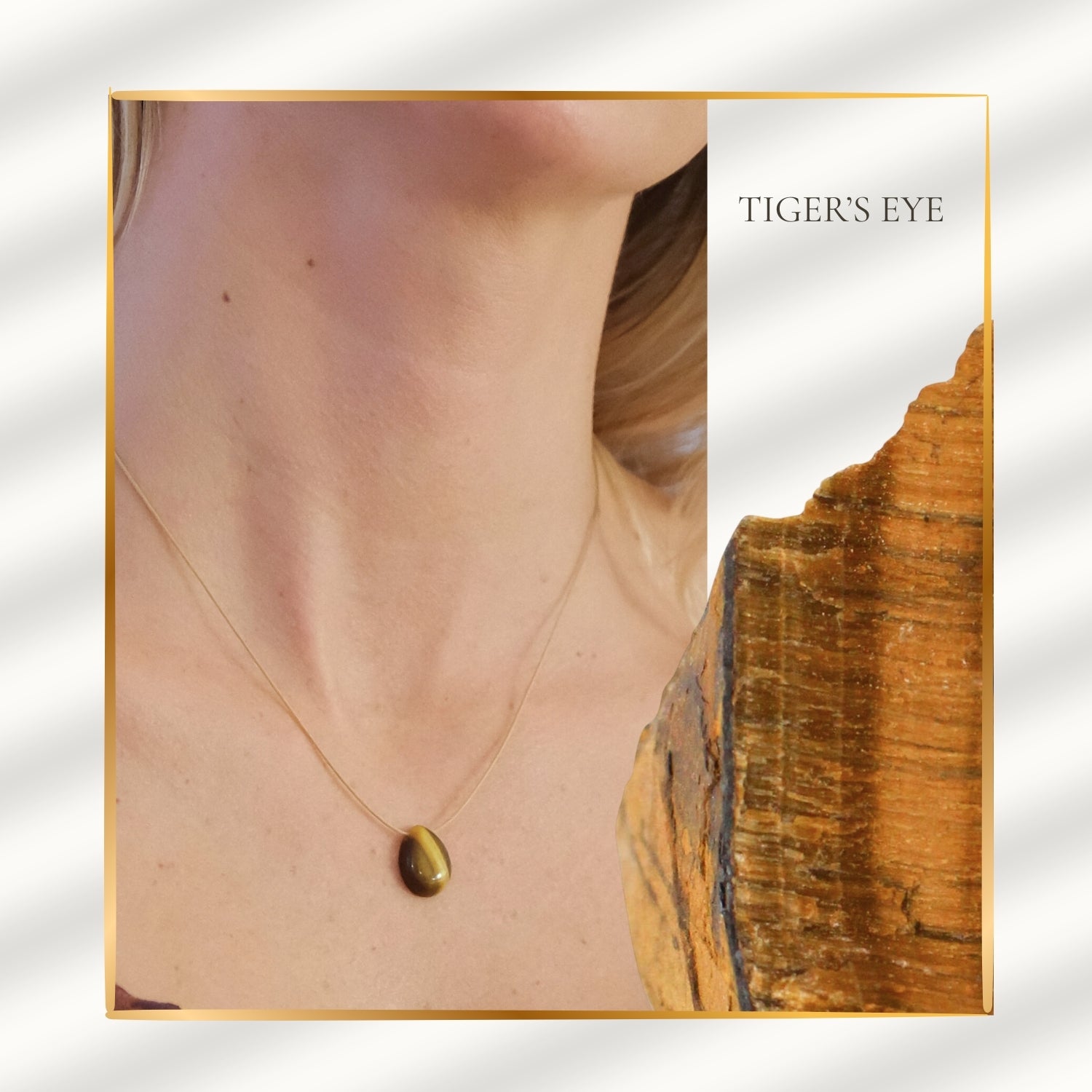 Success & Touch – Tiger’s Eye Necklace