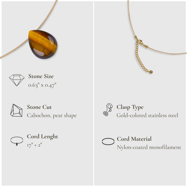 Success & Touch – Tiger’s Eye Necklace