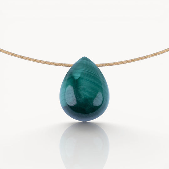 Abundance & Touch – Malachite Necklace