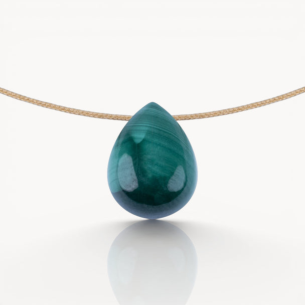 Abundance & Touch – Malachite Necklace
