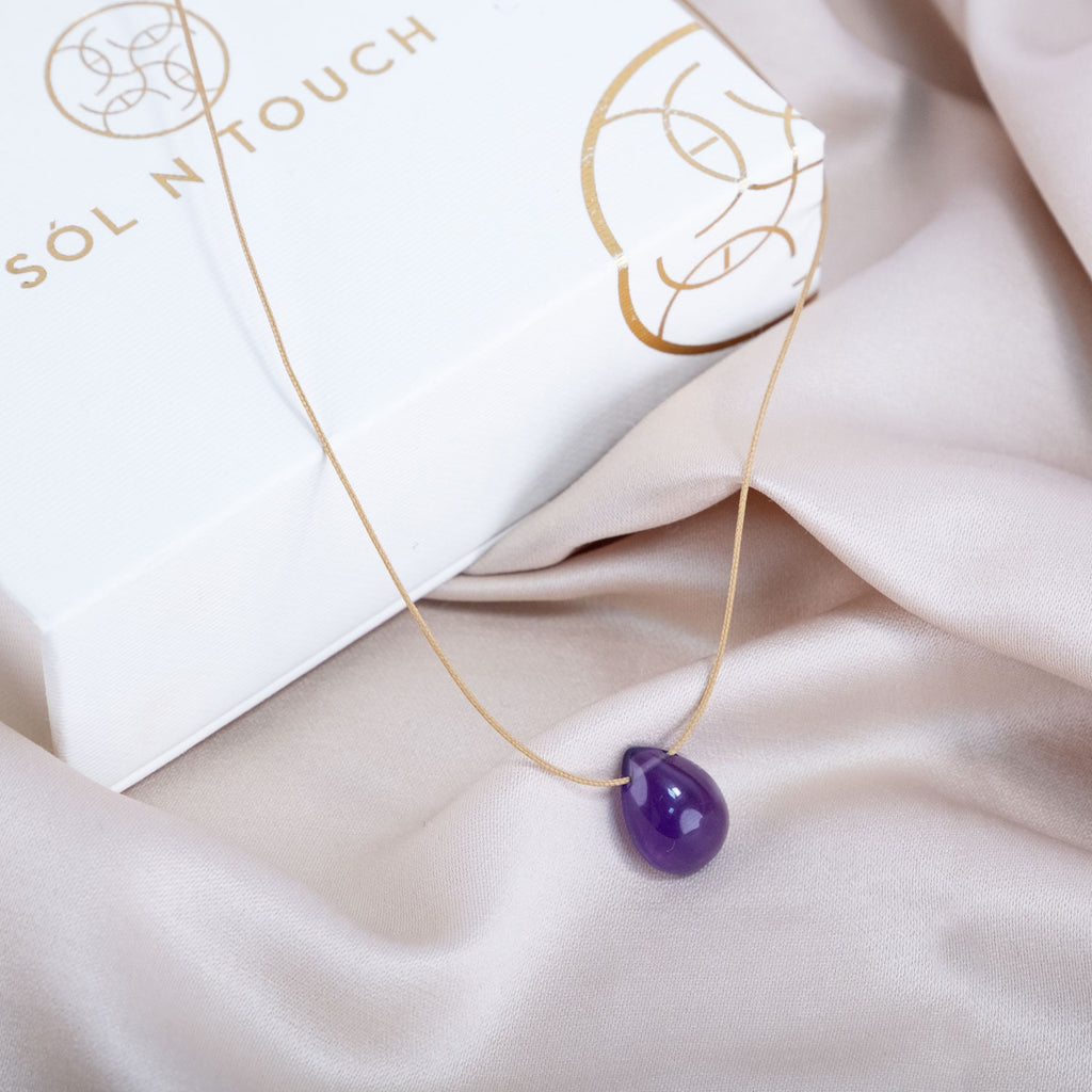 Intuition & Touch – Amethyst Necklace