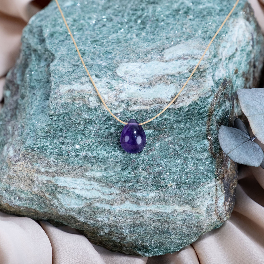 Intuition & Touch – Amethyst Necklace