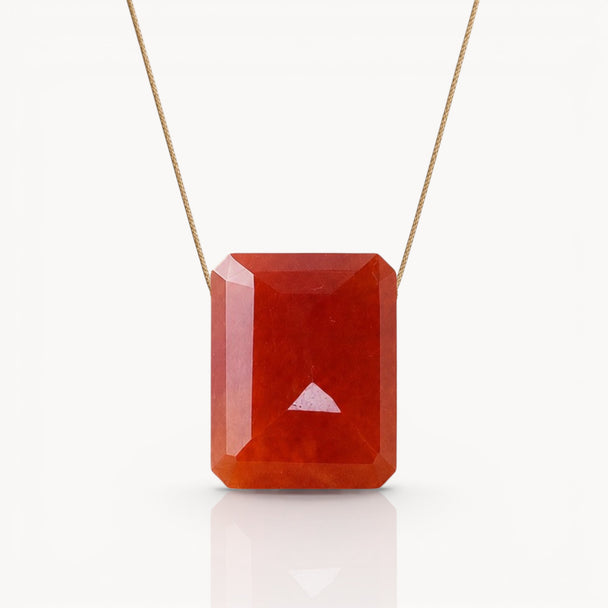 Sacral Chakra & Touch – Carnelian Necklace