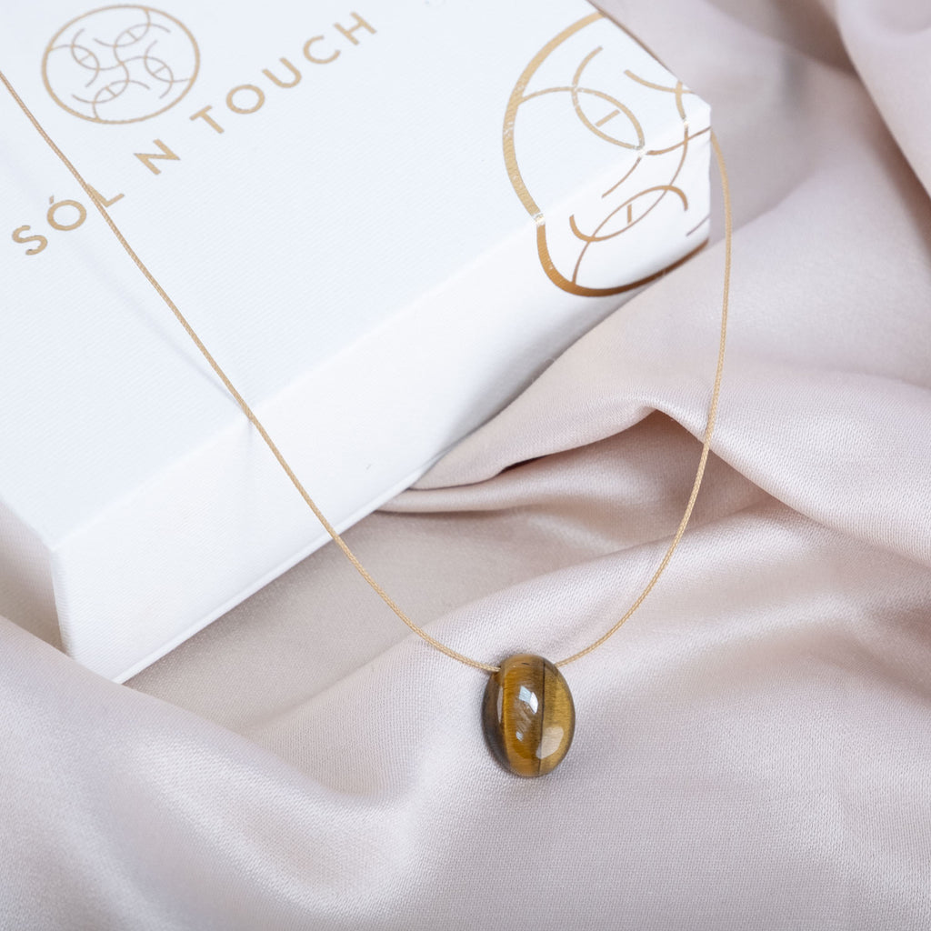 Leo Zodiac & Touch – Tiger’s Eye Necklace