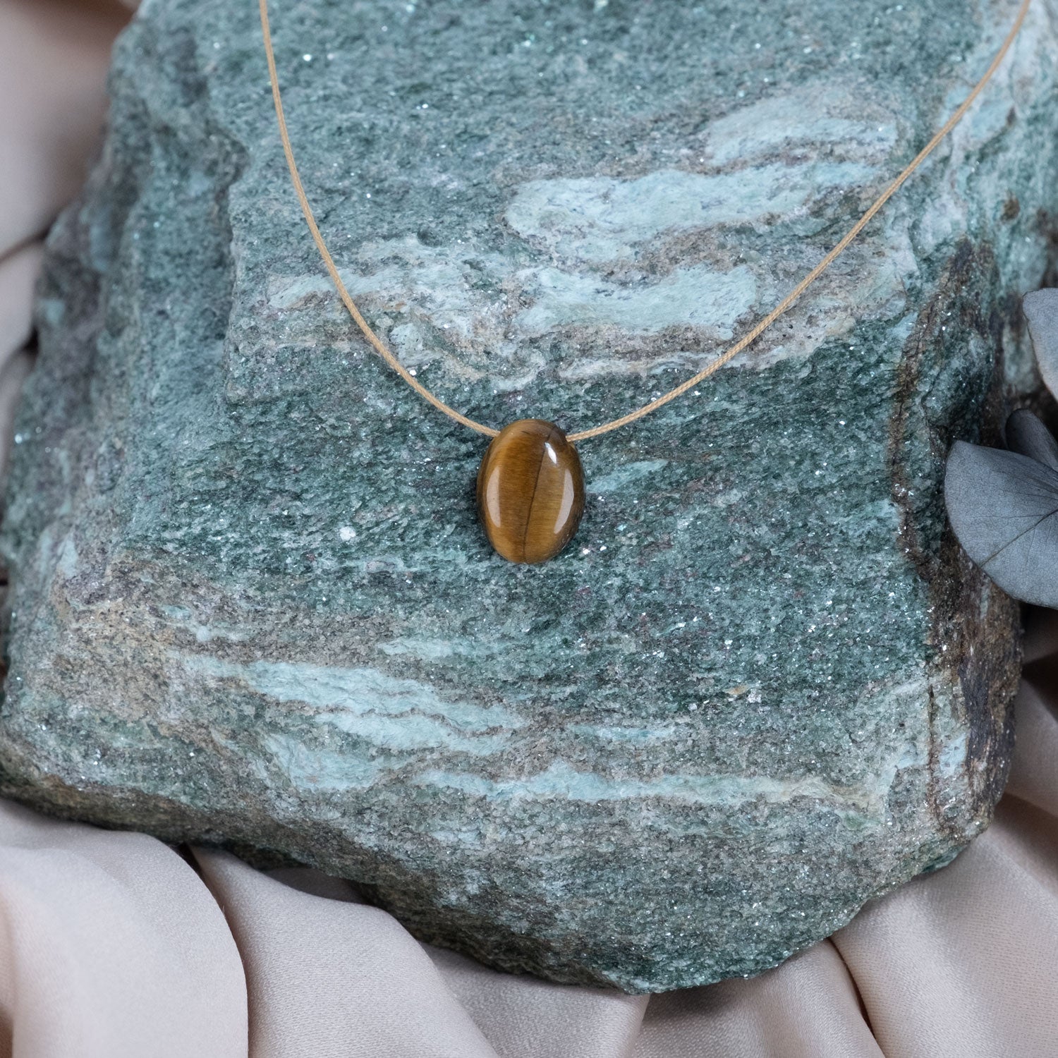 Leo Zodiac & Touch – Tiger’s Eye Necklace
