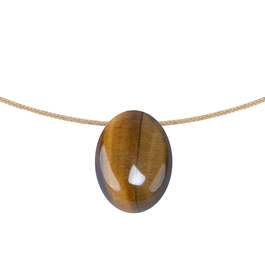 Leo Zodiac & Touch – Tiger’s Eye Necklace