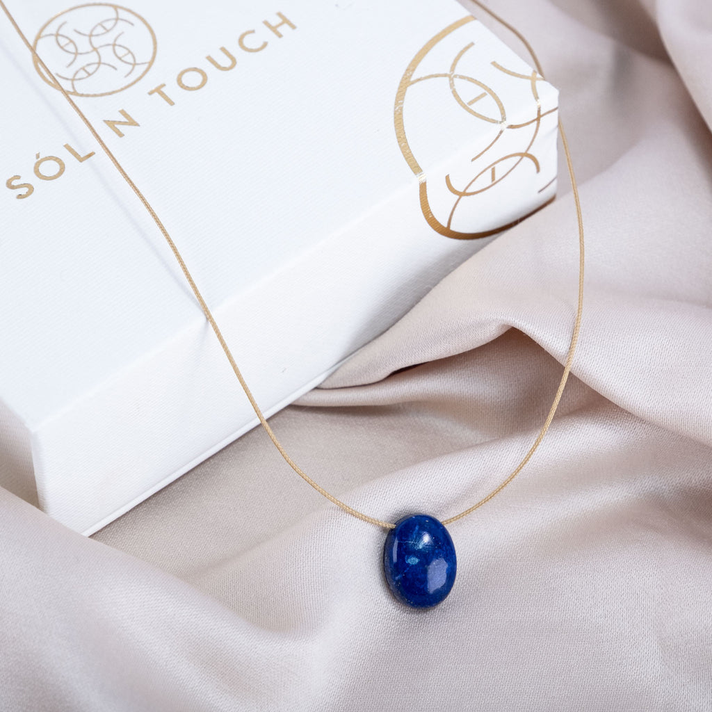 Libra Zodiac & Touch – Lapis Lazuli Necklace