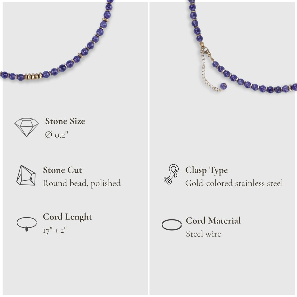 Awakening Moment – Amethyst Necklace
