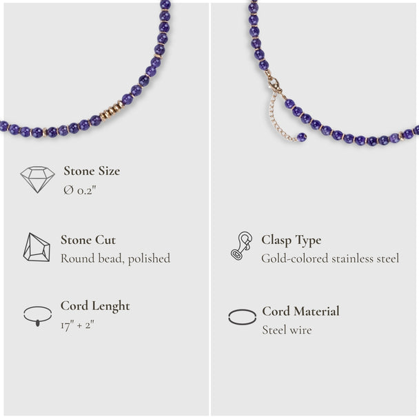 Awakening Moment – Amethyst Necklace