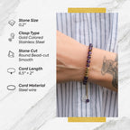 Awakening Moment – Amethyst Necklace Bracelet (Gold Version)