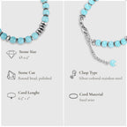 Fresh Start Moment – Amazonite Bracelet (Silver Version)