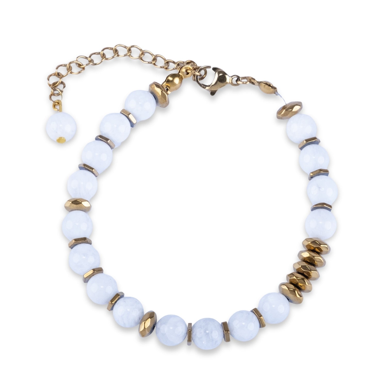 Life Bloom Moment – Moonstone Bracelet (Gold Version)