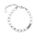 Life Bloom Moment – Moonstone Bracelet (Silver Version)