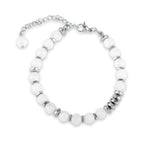 Life Bloom Moment – Moonstone Bracelet (Silver Version)