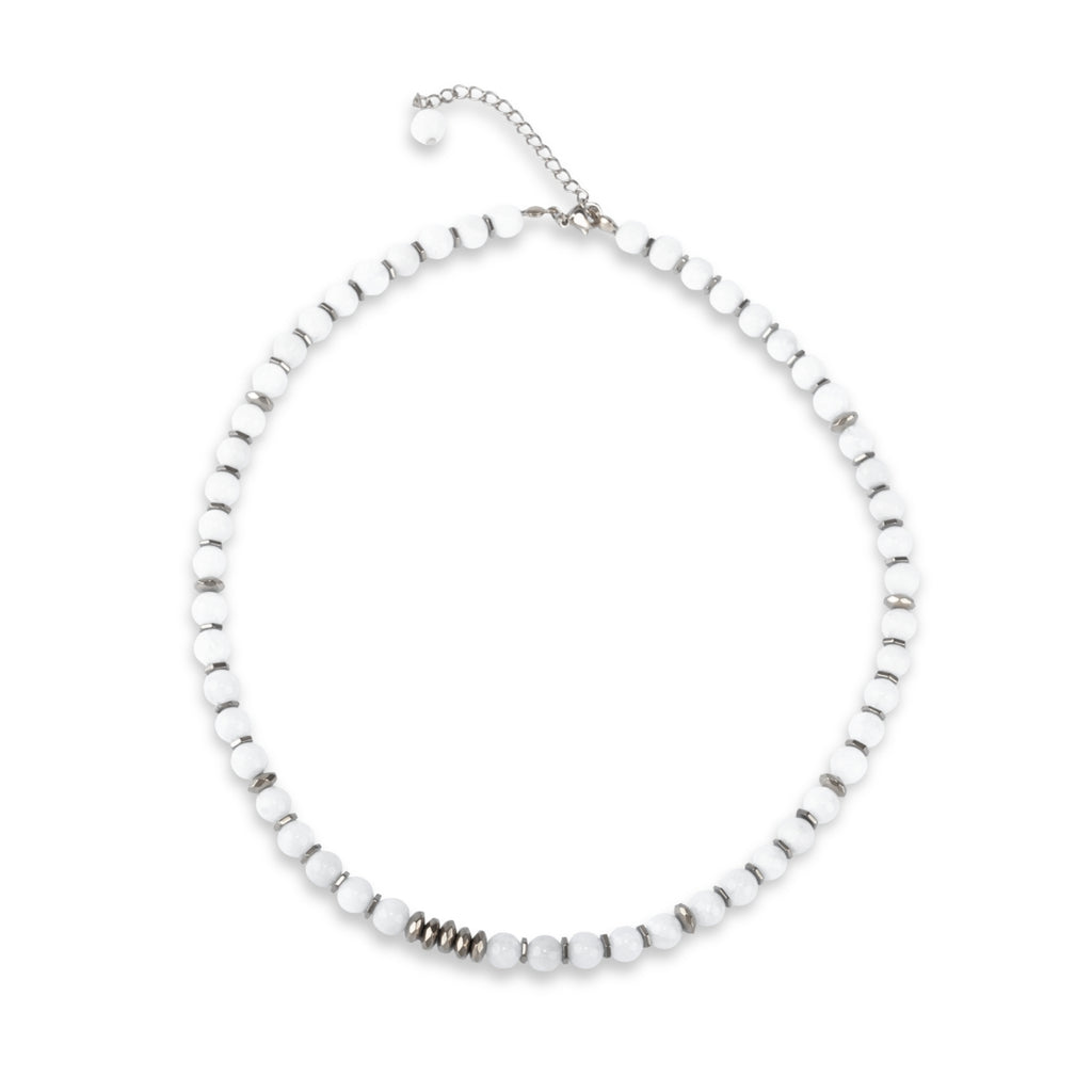 Life Bloom Moment – Moonstone Necklaces (Silver Version)