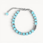 Fresh Start Moment – Amazonite Bracelet (Silver Version)
