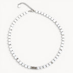Life Bloom Moment – Moonstone Necklaces (Silver Version)