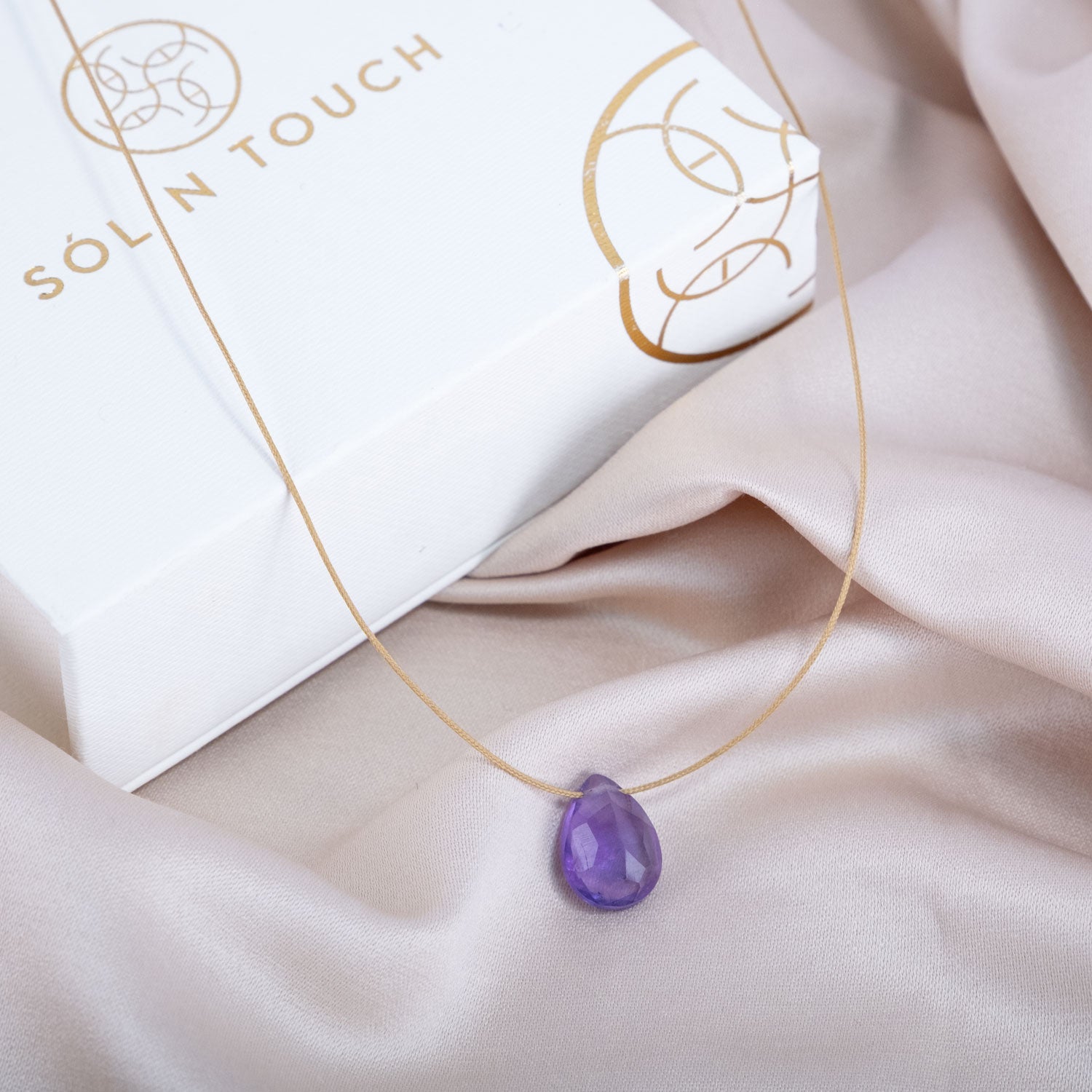 Peace & Touch – Amethyst Necklace